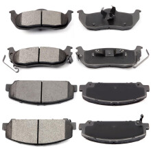 ECCPP D1041-7945 D1286-8403 Scheibenbremsbelagsatz hinten halbmetallisch und vorne Keramik, passend fr Nissan Armada 20062012