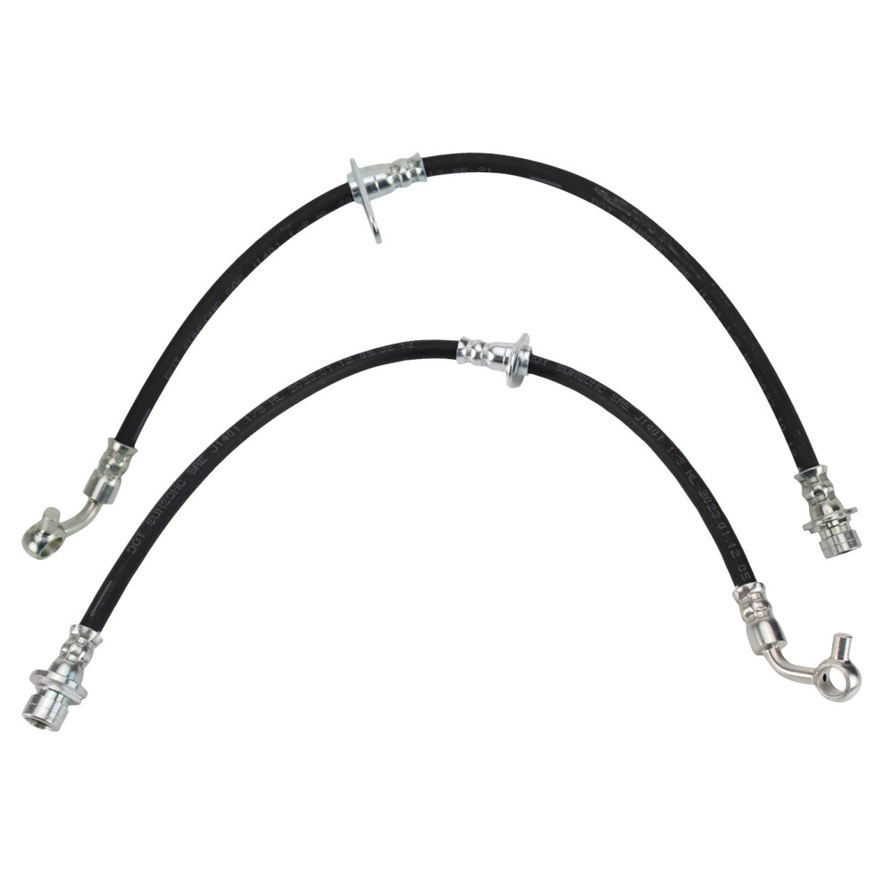 Trq Rear Brake Hose Set Compatible With 20122016 Honda Crv 195591643764