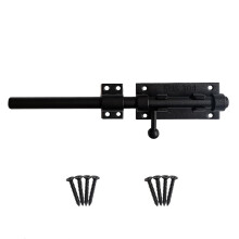 Zpadka Proshopping 10palcov hlavn zvora 304 Nerezov ocel Heavy Duty Gate Zpadka Posuvn zmek s otvorem pro visac zmek 14 mm Dia.Rod Bezpecno