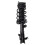 TRQ Front Left Complete Strut & Coil Spring Assembly Drivers Side Compatible with 2013-2015 Acura ILX 1