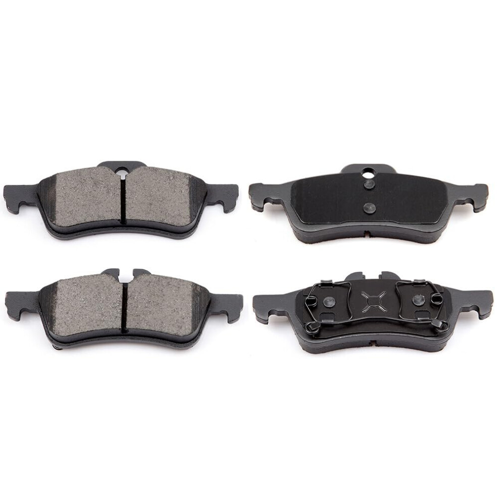 Eccpp D10607842 4Pcs Rear Ceramic Disc Brake Pad Set Fit For Mini Cooper 20022008 840342797851