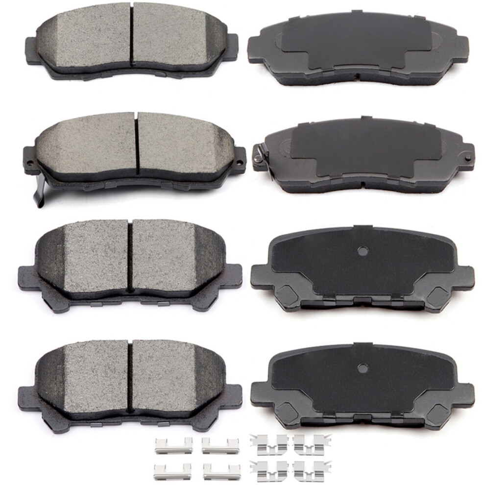 Eccpp D10897994 D12818397 Front & Rear Ceramic Disc Brake Pad Set Fit For Honda Odyssey 20112014 840342798780