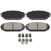ECCPP D793-7663 4pcs Front Ceramic Disc Brake Pad Set Fit For Acura MDX 2001-2002 For Honda Odyssey 1999-2004