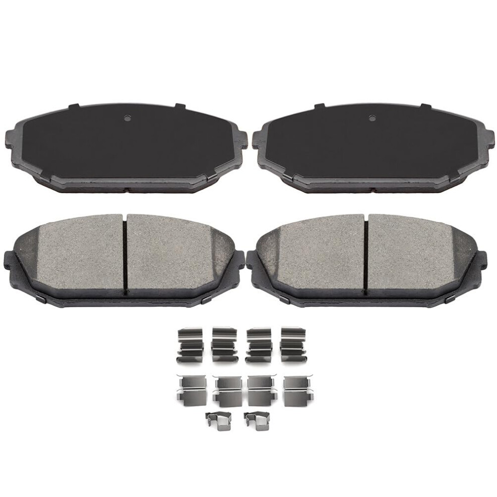 Eccpp D7937663 4Pcs Front Ceramic Disc Brake Pad Set Fit For Acura Mdx 20012002 For Honda Odyssey 19992004 840342798100