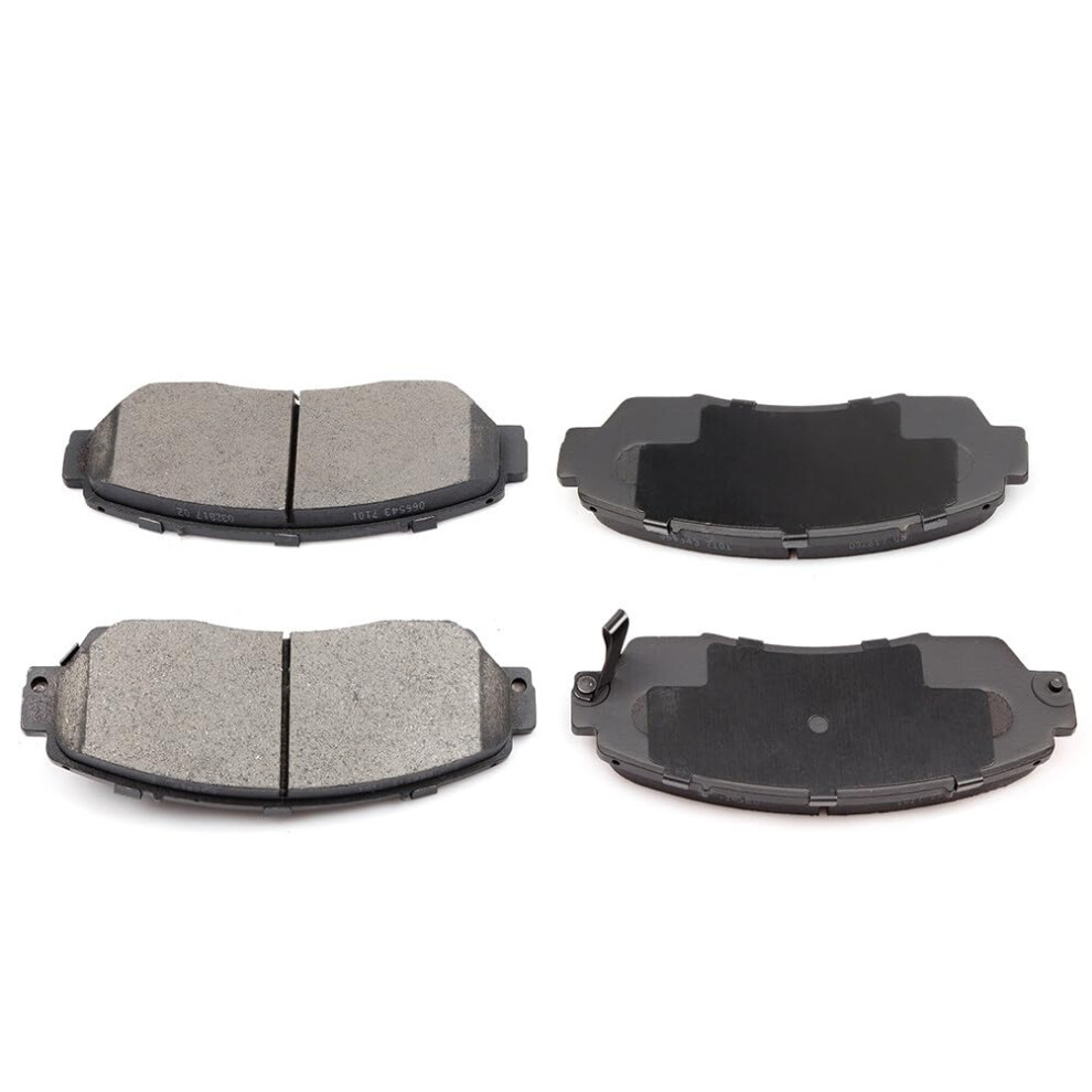 Eccpp D15217994 4Pcs Front Ceramic Disc Brake Pad Set Fit For Acura Rdx 2019 For Honda Crosstour 20122015 For Honda Odyssey 20112017 840342797899