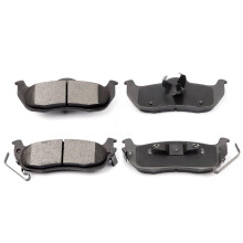 ECCPP D1041-7945 4pcs Rear Semi Metallic Disc Brake Pad Set Fit For Nissan Armada 2005-2015 2017-2018 For Nissan Pathfinder Armada 2004