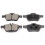 ECCPP D939-7841 4pcs Front Ceramic Disc Brake Pad Set Fit For Mini Cooper 2002-2008 1