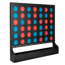 Spil Platoon Wall Mounted Giant 4 i en r?kke spil - Large4 i en r?kke udend?rs 22x24 tommer Big Wood Wall Game Room M?bler til bar- og k?lderspil