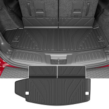 powoq Kofferbakmat Geschikt voor 2016-2025 Dodge Durango 6&7 Zits TPE Kofferbakbekleding