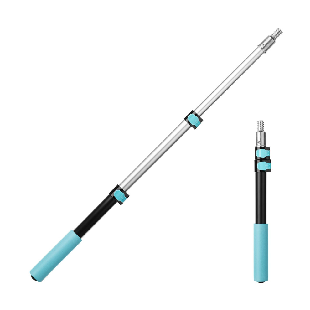 Bates- Extension Pole 1.4 To 3 Ft Pole Black & Blue Telescoping Pole Extendable Pole Telescopic Pole Paint Pole Paint Roller Extension Pole P 810168264899
