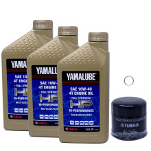 El kit de cambio de aceite sintético completo Edwards se adapta a la motocicleta Yamaha YZFR7 2022-2024