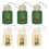 Yankee Candle Yankee Candle Christmas Comforts Jarra de papel para carro 3 blsamo e cedro e 3 biscoitos de Natal 1