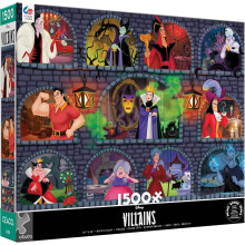 Ceaco  Disney  Villains Underground  1500-teiliges Puzzle