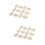40 Pcs Paper Cutting Scrapbooking Decorations Wooden Bamboo 7