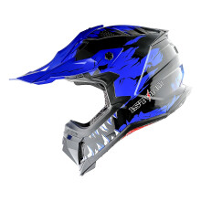 1Storm Motokrosov prilba pro dospel ATV Dirt Bike BMX MX Sjezdov horsk prilba Styl drhy JH601; Dinosaur modr
