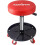 PowerSmart Rolling Mechanics Seat 300 LBS Capacity HeavyDuty Pneumatic Adjustable Garage Stool with Tool Tray Storage 1