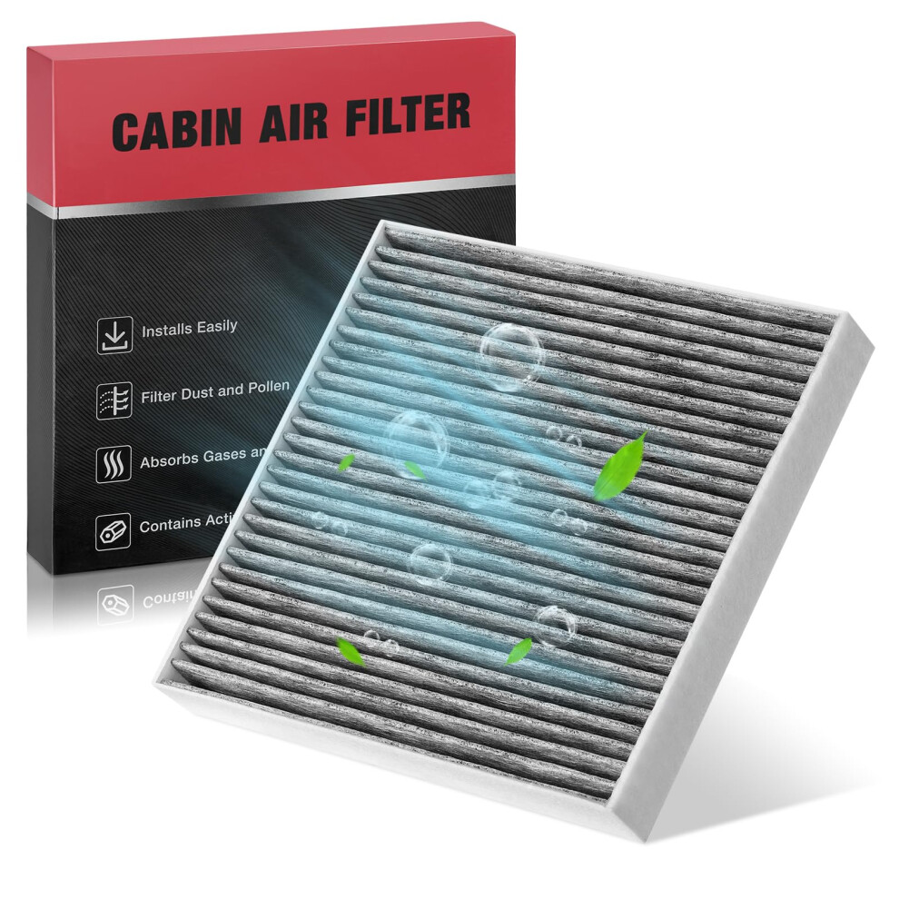Bdfhyk 1Pc Cf11809 Cabin Air Filter With Activated Carbon Compatible With Chevy Silverado 1500 2500 3500 4500 5500 6500Hd Suburban Tahoe Compati 6977625498823