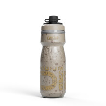 CamelBak Podium Dirt Series Chill Insulated Mountain Bike Squeeze Bottiglia d'acqua Pietra 21 once