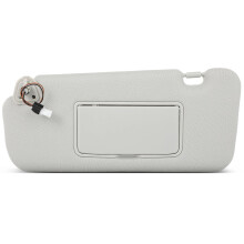 Conjunto de viseira solar de carro SCITOO com substituio de espelho para 2009-2014 para Nissan para Murano cinza com teto solar (lado esquerdo