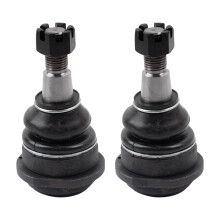 TRQ Front Upper Ball Joint Set Compatible with 2011-2015 Dodge Durango Jeep Grand Cherokee