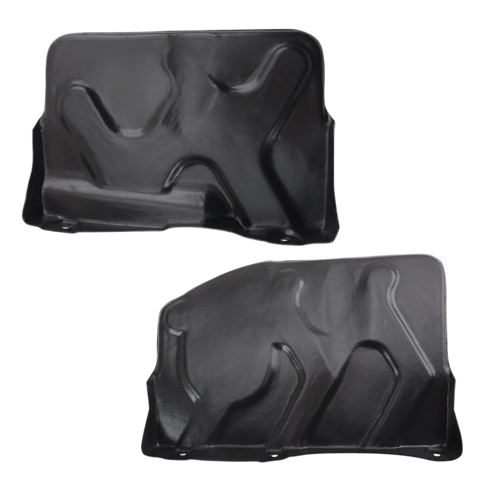 Trq Engine Splash Shield Driver & Passenger Side Side Compatible With 20102013 Hyundai Tucson 20112016 Kia Sportage Hy1228155 Hy1228156 195591567497