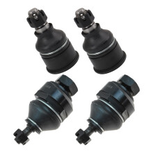 TRQ Front Ball Joint Set Driver & Passenger Side Upper & Lower Compatible with 1997 Honda Prelude