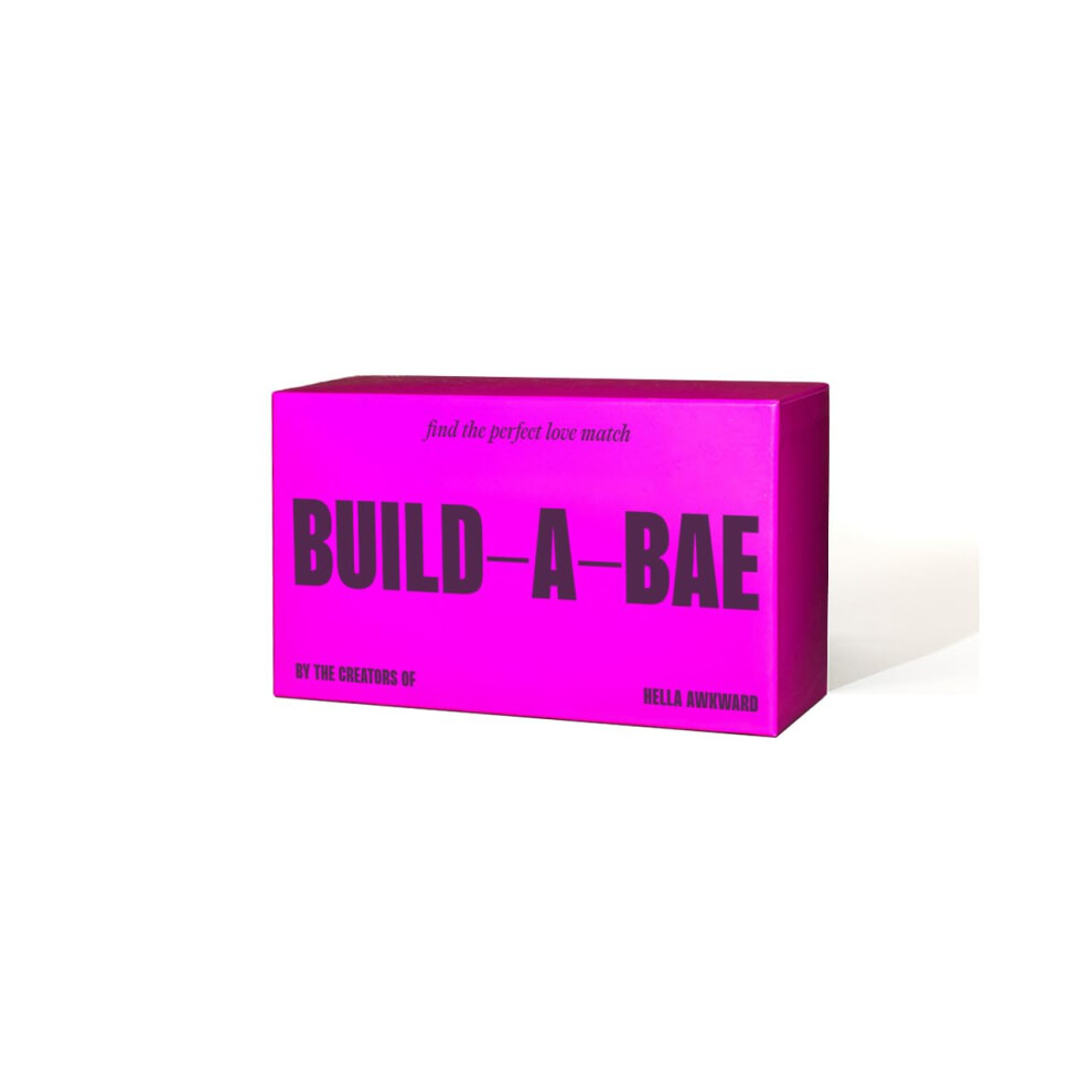 Photos - Board Game hella awk-ward Build A Bae - The Hilarious Dating and Relationship Card Game with 150+ Attributes Fun Social Game for Partie