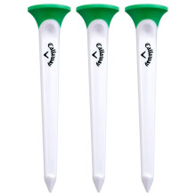 Plastov golfov tricka Callaway Par Tee 10 Pack Green