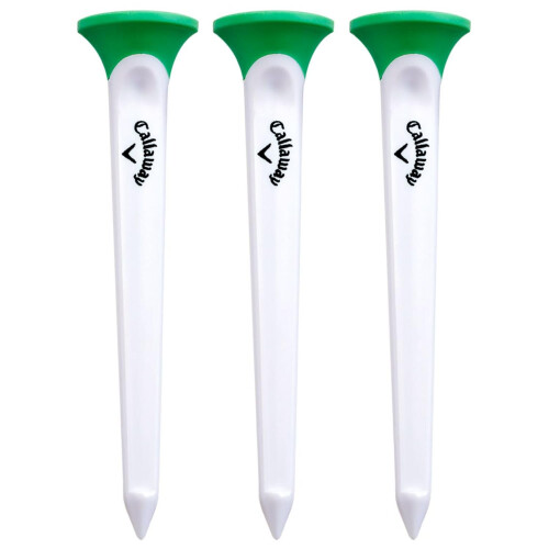 Callaway Callaway Par Tee Plastic Golf Tees 10 Pack Green