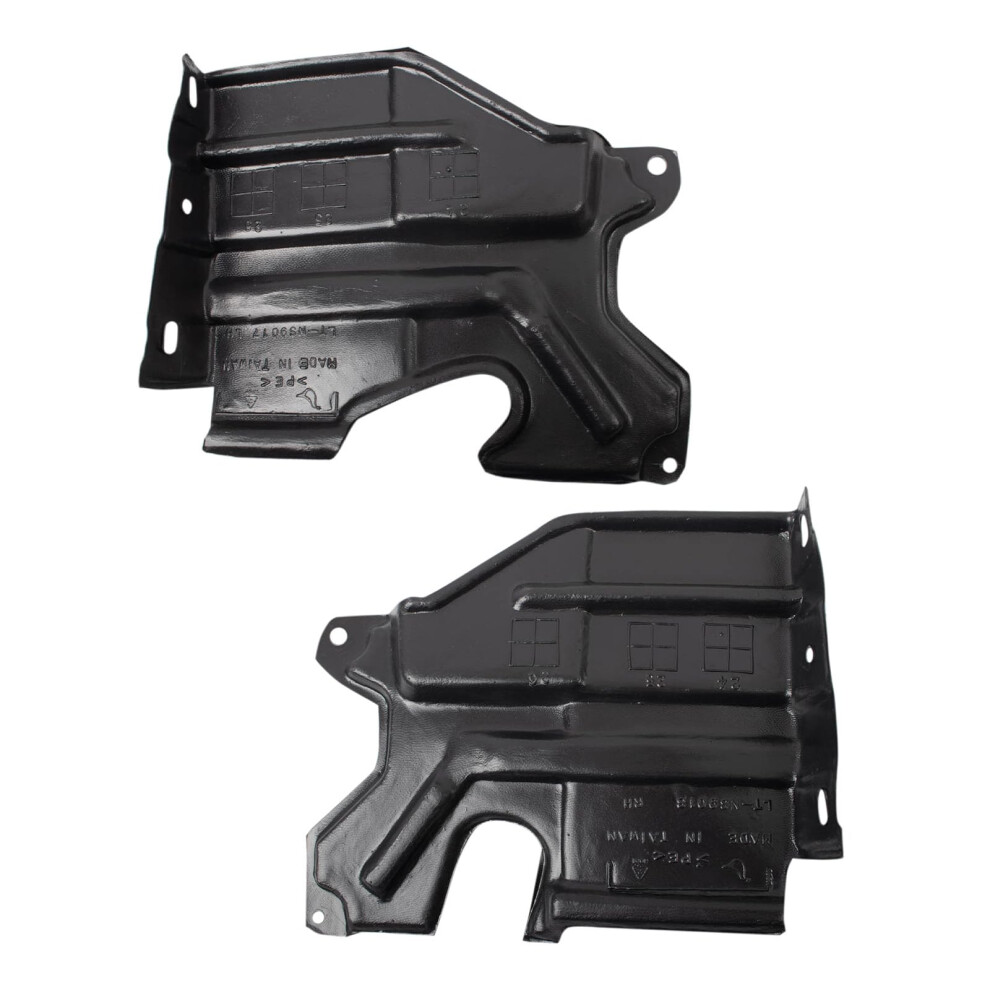 Trq Engine Splash Shield Driver & Passenger Side Side Compatible With 20082012 Infiniti Ex35 20072008 G35 20082013 G37 In1228107 In1228108 195591567428