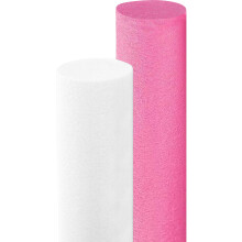 Floating Pool Noodles Foam Tube, Thick Noodles for Floating in The Swimming Pool, Assorted Colors, 52 Inches Long (Pink/White)