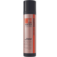 Watercolours by Tressa 3-in-1 Color Depositing Shampoo Semi-permanente haarkleur haarverfshampoo voor krullend, droog en normaal haar 8 fl oz - V