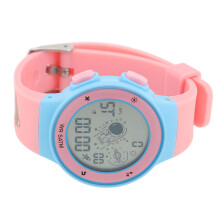 Colorful Display Kids Sports Watch 50M Waterproof Stopwatch Alarm
