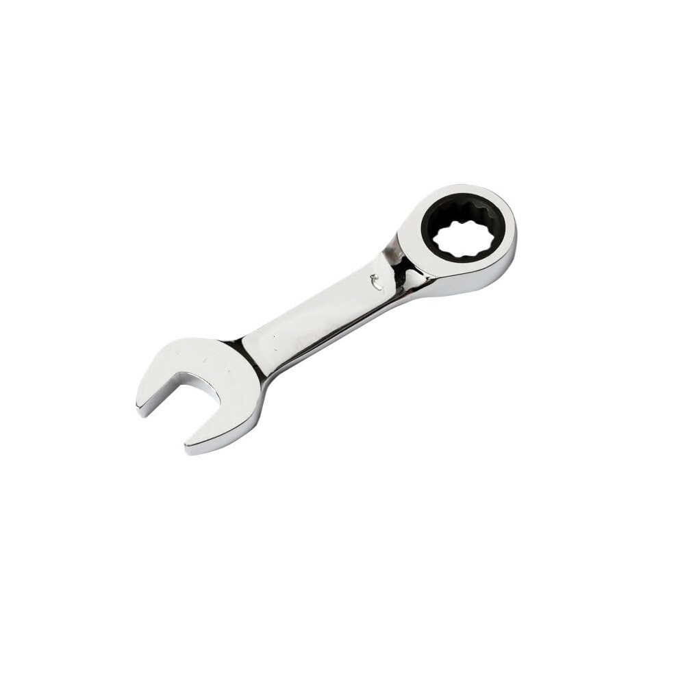 Spanner Set 72-Tooth 13Mm Short Handle Reversible Stubby Wrench Auto Repair Tool Ratchet Combination Spanner 6038364127099