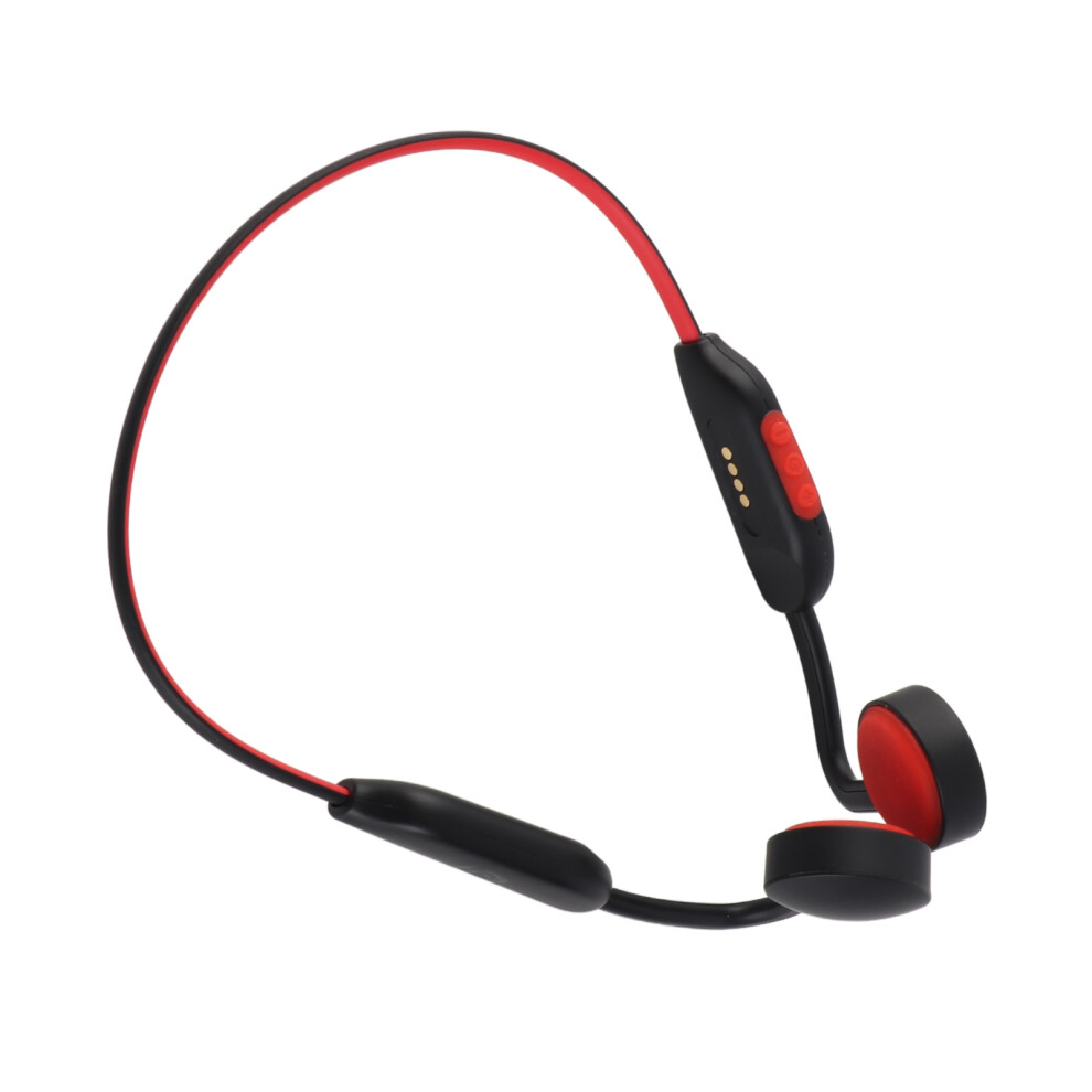 Bone Conduction Headphones Ipx6 Waterproof Bluetooth 5.3 Earphone, 6-7H, Red/Black 7901346589774