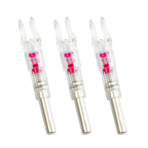 Lighted Archery Nocks 3 Pack 4.5cm, PE Material, Multiple Colors