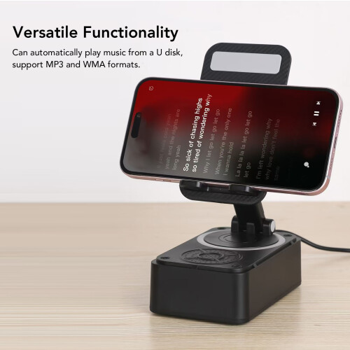 Wireless Bluetooth Speaker Phone Stand 360 Rotatable & Anti-Slip 2