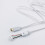 USB C Headphone Cable Line DIY Replacement Cord Lead for -White 5