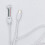USB C Headphone Cable Line DIY Replacement Cord Lead for -White 4