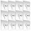 20 Pcs Picture Frame Hooks Photo Hangers For Wall 7
