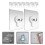 20 Pcs Picture Frame Hooks Photo Hangers For Wall 3