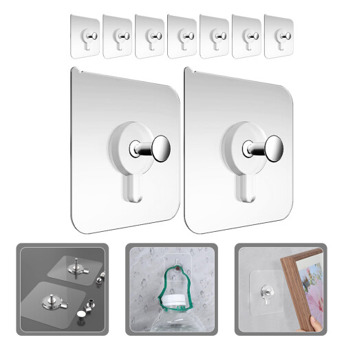 20 Pcs Picture Frame Hooks Photo Hangers For Wall 2
