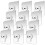 20 Pcs Picture Frame Hooks Photo Hangers For Wall 9