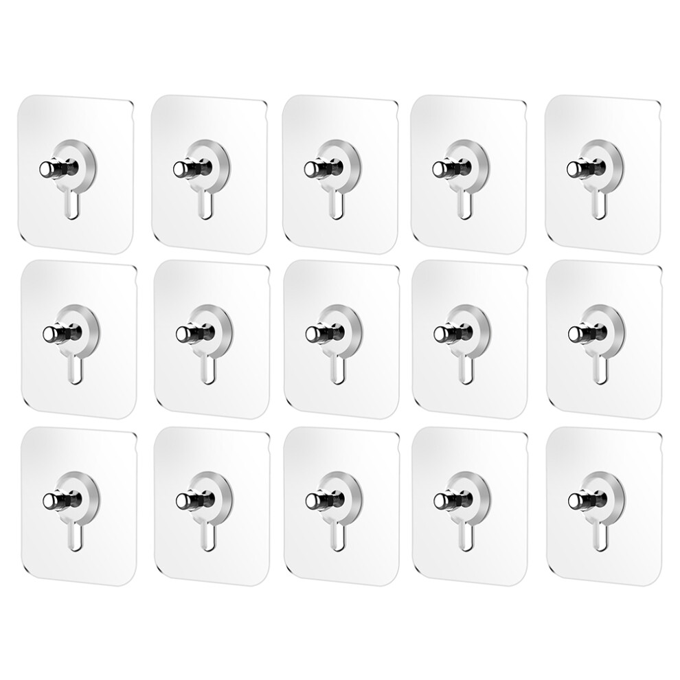 Set Of 3 Stick On Removable Hook Non Trace Picture Hooks Photo Frame 3181738199826