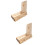 2 Count Wedding Favors For Guests Keepsake Box Rustic Book Guestbook 7