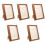 5pcs Medal Display Case Shadow Box Frame 5