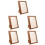 5pcs Medal Display Case Shadow Box Frame 8