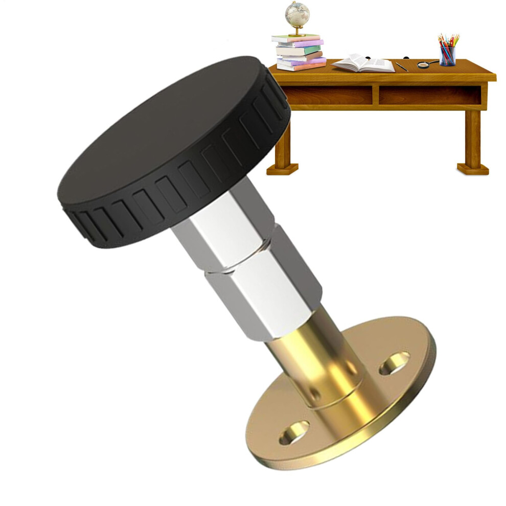 Bed Stoppers for Headboard - Adjustable Threaded Bed Frame Stopper 64-87mm for Anti-Shake Furniture Stability for Elderly Kids