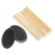 Cheese Board Chalk Signs Black Wood 24pack 5.89x2.95x0.04in