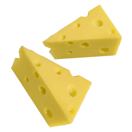 2pcs Simulation Cheese Model Fake Decor for Photography Props 2